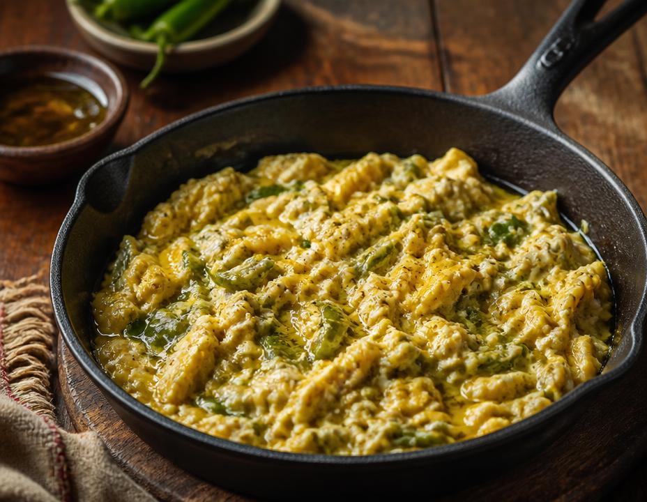 Huevos Revueltos con Jalapeño